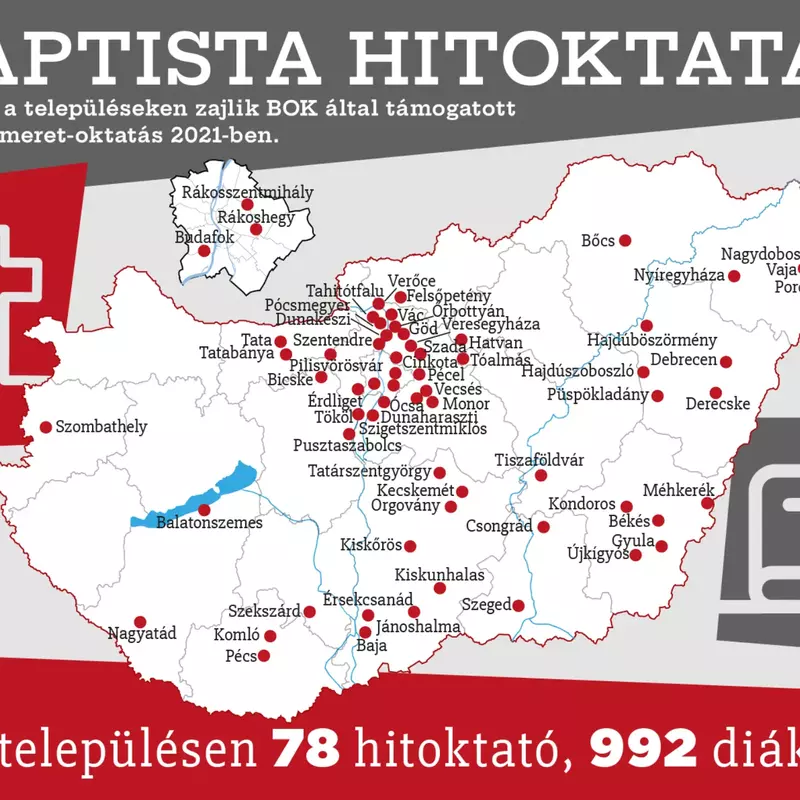 Térképes infografika